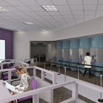 Interior of Bank